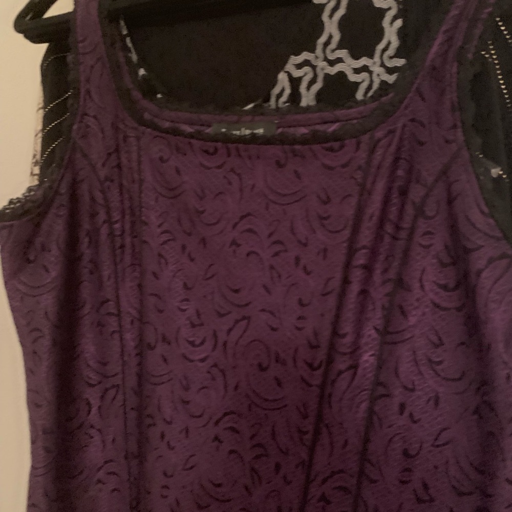 White House Black Market -Purple Tank